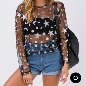Princess Polly Star Shirt